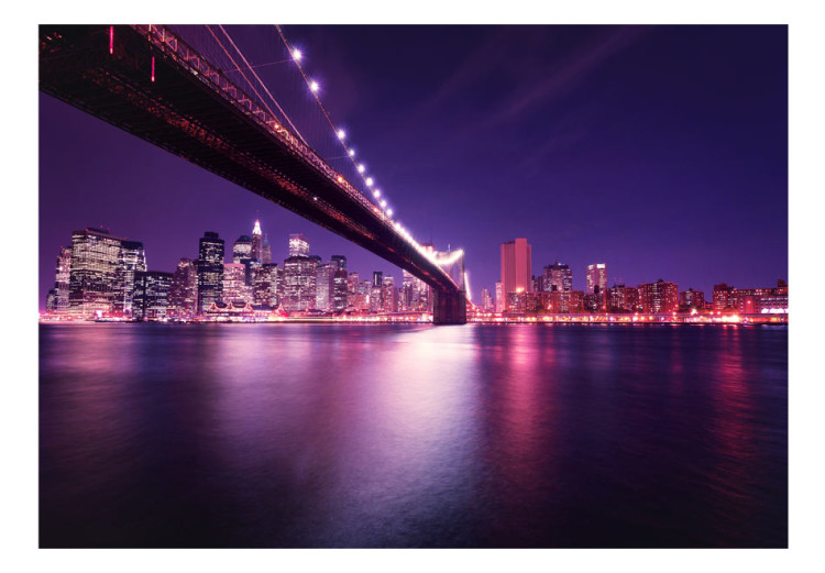 Photo Wallpaper Direction of Lights - Night Shot of Manhattan Urban Architecture 60197 additionalImage 1