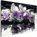 Paint by number Purple Orchid (Black Background & Reflection In The Water) 107508 additionalThumb 5