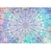 Wall Mural Pastel mandala - Oriental pattern in blue and pink color for Children's room 108008 additionalThumb 3