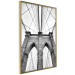 Wall Poster Architectural details - black and white shot of a bridge seen from below 115008 additionalThumb 12