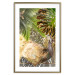 Poster Golden Peacock - composition with an elegant bird among tropical leaves 116408 additionalThumb 14