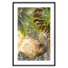 Poster Golden Peacock - composition with an elegant bird among tropical leaves 116408 additionalThumb 15
