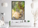 Poster Golden Peacock - composition with an elegant bird among tropical leaves 116408 additionalThumb 7