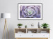 Wall Poster Purple Succulent - plant composition in lavender-colored leaves 117208 additionalThumb 12
