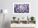 Wall Poster Purple Succulent - plant composition in lavender-colored leaves 117208 additionalThumb 2