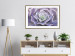 Wall Poster Purple Succulent - plant composition in lavender-colored leaves 117208 additionalThumb 17
