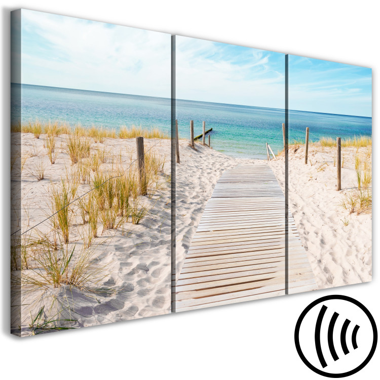 Canvas Print Holiday at the Seaside (3 Parts) 122208 additionalImage 6