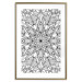 Wall Poster Monochromatic Mandala - black and white oriental patterns in Zen style 122308 additionalThumb 14