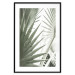 Wall Poster Great Brilliance - tropical composition of green leaves on a light background 135308 additionalThumb 26