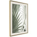 Wall Poster Great Brilliance - tropical composition of green leaves on a light background 135308 additionalThumb 15