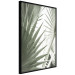Wall Poster Great Brilliance - tropical composition of green leaves on a light background 135308 additionalThumb 14