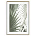 Wall Poster Great Brilliance - tropical composition of green leaves on a light background 135308 additionalThumb 18