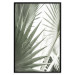 Wall Poster Great Brilliance - tropical composition of green leaves on a light background 135308 additionalThumb 2