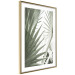 Wall Poster Great Brilliance - tropical composition of green leaves on a light background 135308 additionalThumb 17