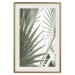 Wall Poster Great Brilliance - tropical composition of green leaves on a light background 135308 additionalThumb 23
