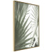 Wall Poster Great Brilliance - tropical composition of green leaves on a light background 135308 additionalThumb 13