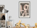 Poster Love in Hearts - texts in heart shapes with 3D effect on a light background 135508 additionalThumb 7