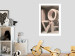 Poster Love in Hearts - texts in heart shapes with 3D effect on a light background 135508 additionalThumb 12