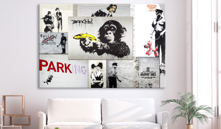 Large canvas print Banksy: Police Fantasies [Large Format] 136508 additionalImage 5