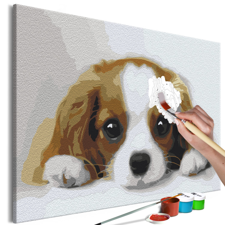 Paint by number Sweet Puppy 142408 additionalImage 5