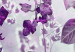 Canvas Purple Garden (1-piece) - landscape in violet-hued leaves 143808 additionalThumb 5