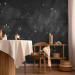 Photo Wallpaper Stars - Constellations of Zodiac Signs in Black and White Cosmos 145308 additionalThumb 6