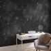 Photo Wallpaper Stars - Constellations of Zodiac Signs in Black and White Cosmos 145308 additionalThumb 4