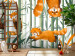 Wall Mural Happy Red Pandas 146408