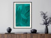 Wall Poster Green Abstraction - Clear Structure of Matter and Forms 149708 additionalThumb 17