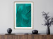Wall Poster Green Abstraction - Clear Structure of Matter and Forms 149708 additionalThumb 16