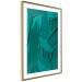 Wall Poster Green Abstraction - Clear Structure of Matter and Forms 149708 additionalThumb 8
