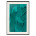 Wall Poster Green Abstraction - Clear Structure of Matter and Forms 149708 additionalThumb 27