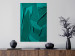 Wall Poster Green Abstraction - Clear Structure of Matter and Forms 149708 additionalThumb 12