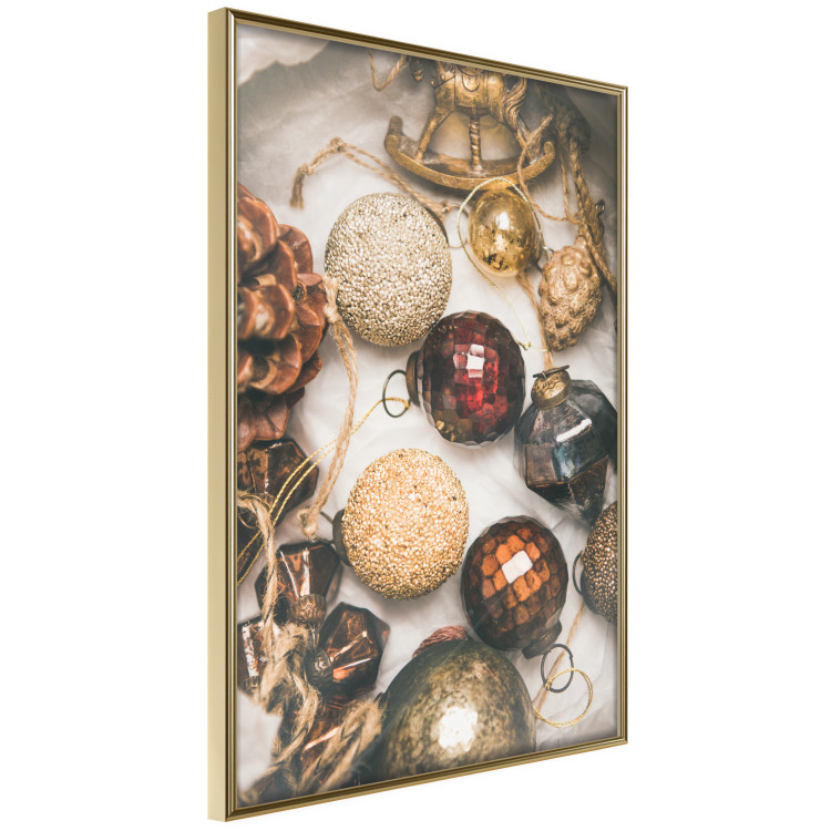 Poster Christmas Ornaments - A Box With Colorful Baubles and Decorations 151708 additionalImage 4