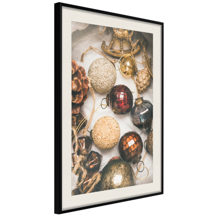 Poster Christmas Ornaments - A Box With Colorful Baubles and Decorations 151708 additionalImage 8