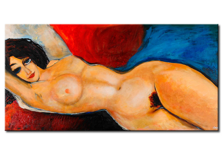 Canvas Art Print Female nude 49008