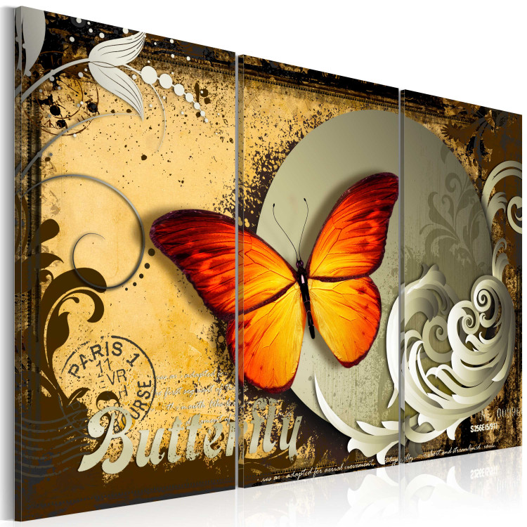 Canvas Print Flight of a butterfly 55508 additionalImage 2