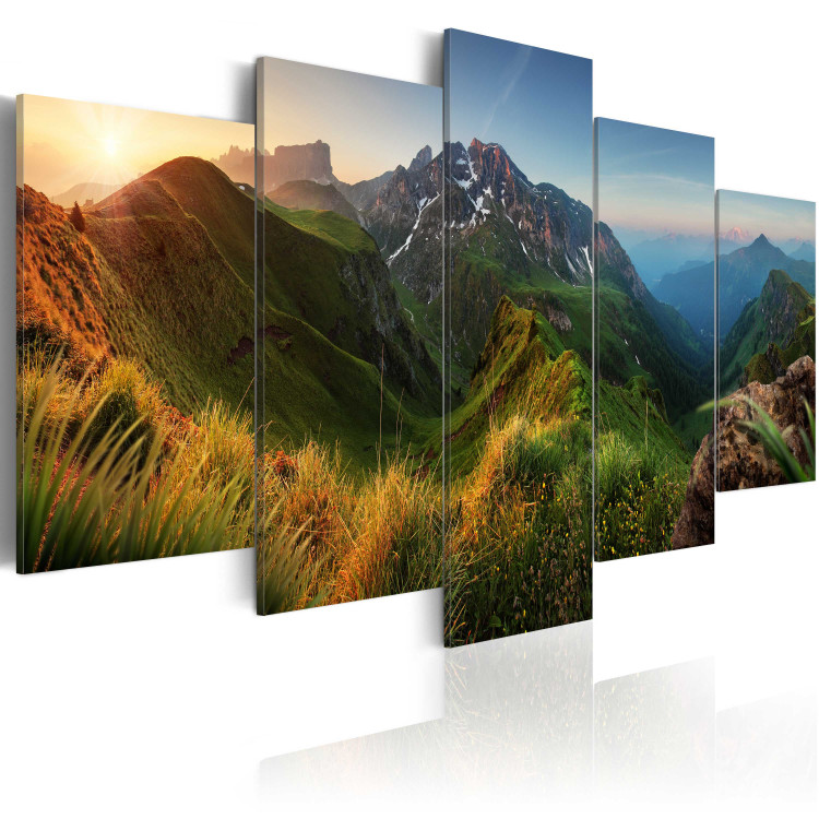 Canvas Print Green Valley 70908 additionalImage 2