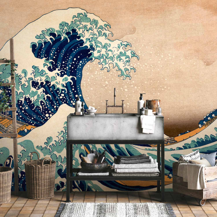 Wall Mural Hokusai: The Great Wave off Kanagawa (Reproduction) 97908 additionalImage 8