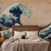 Wall Mural Hokusai: The Great Wave off Kanagawa (Reproduction) 97908 additionalThumb 2