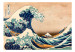 Wall Mural Hokusai: The Great Wave off Kanagawa (Reproduction) 97908 additionalThumb 1