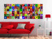 Canvas Print Colourful Abstraction 106918 additionalThumb 3