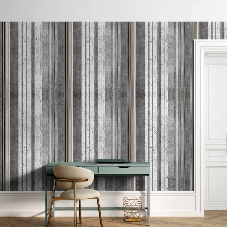 Wallpaper Stripes on Concrete 107618 additionalImage 5