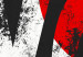 Wall Poster Tokyo - large English text in the colors of the Japanese flag on a black background 114318 additionalThumb 7