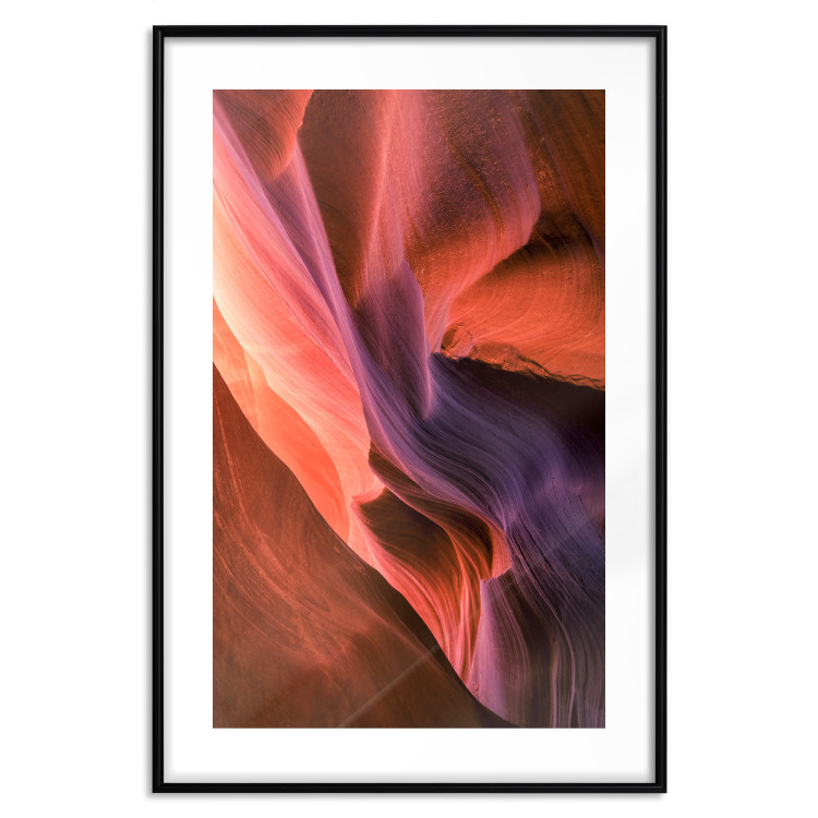 Poster Canyon Interior - colorful nature landscape among carved rocks 116518 additionalImage 17