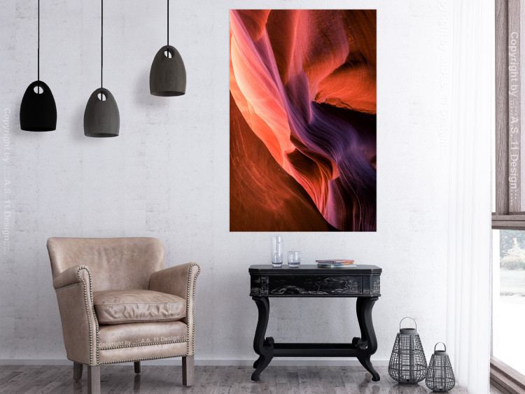 Poster Canyon Interior - colorful nature landscape among carved rocks 116518 additionalImage 23