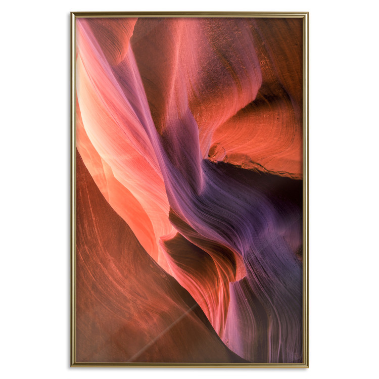 Poster Canyon Interior - colorful nature landscape among carved rocks 116518 additionalImage 20
