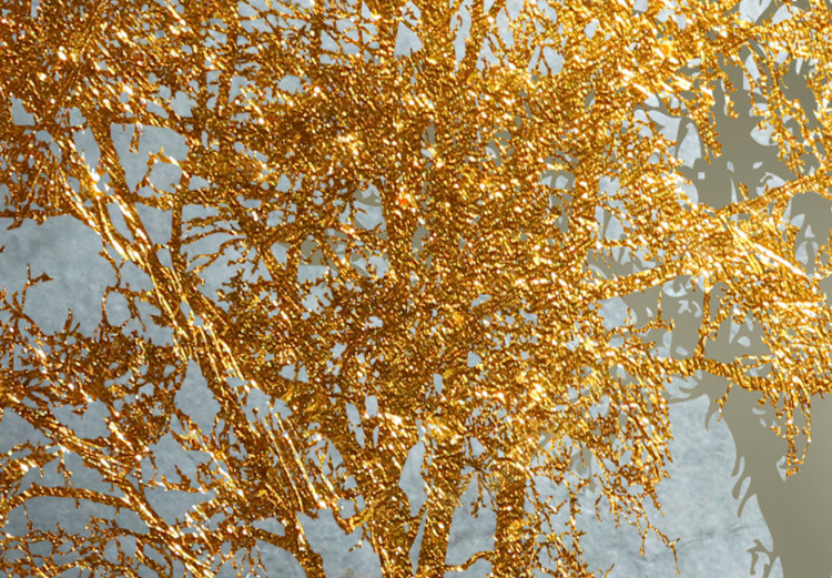 Canvas Print Hoarfrost and Gold (1 Part) Wide 122318 additionalImage 5
