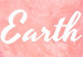 Wall Poster Pink Earth, Pink Life - white English text on pink texture 123218 additionalThumb 4