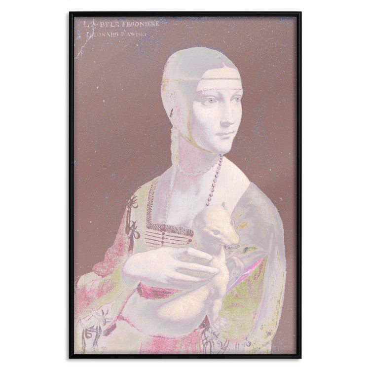 Poster Pastel Lady - woman with an animal by Leonardo da Vinci 123518 additionalImage 24